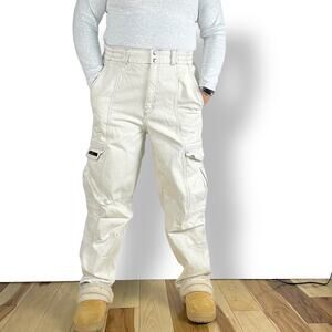 Off white colored BDG Relaxed Skate Jean size 34